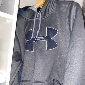 UNDER ARMOUR SWEATSHIRT GREY SIZE LARGE